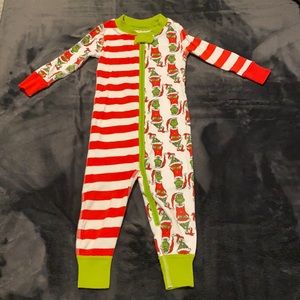Pottery barn grinch Christmas edition pajamas